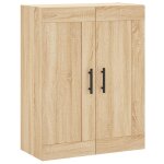 Vidaxl armoire murale ch�ne sonoma 69, 5x34x90 cm bois d'ing�nierie