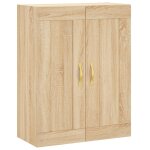Vidaxl armoire murale ch�ne sonoma 69, 5x34x90 cm bois d'ing�nierie