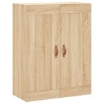 Vidaxl armoire murale ch�ne sonoma 69, 5x34x90 cm bois d'ing�nierie