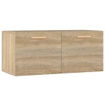 Vidaxl armoire murale ch�ne sonoma 80x35x36, 5 cm bois d'ing�nierie