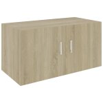 Vidaxl armoire murale chne sonoma 80x39x40 cm bois d'ingnierie