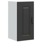 Vidaxl armoire murale de cuisine kalmar noir bois d'ing�nierie