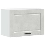 Vidaxl armoire murale de cuisine porto gris b�ton bois d'ing�nierie