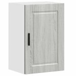 Vidaxl armoire murale de cuisine porto sonoma gris bois d'ing�nierie