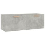 Vidaxl armoire murale gris bton 100x36, 5x35 cm bois d'ingnierie