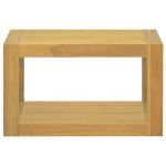 Vidaxl armoire murale de salle de bain 60x45x35 cm bois de teck solide