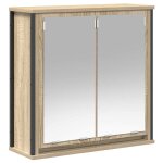 Vidaxl armoire murale de salle de bain miroir chne sonoma 60x21x60 cm