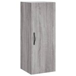 Vidaxl armoire murale sonoma gris 34, 5x34x90 cm bois d'ingnierie