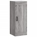 Vidaxl armoire murale sonoma gris 34, 5x34x90 cm bois d'ingénierie Vidaxl armoire murale sonoma gris 34, 5x34x90 cm bois d'ingénierie