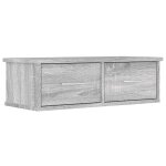 Vidaxl armoire murale sonoma gris 60x26x18, 5 cm bois d'ingnierie