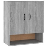 Vidaxl armoire murale sonoma gris 60x31x70 cm bois d'ing�nierie
