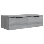 Vidaxl armoire murale sonoma gris 68x30x20 cm bois d'ingnierie