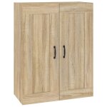 Vidaxl armoire murale suspendue ch�ne sonoma 69, 5x32, 5x90 cm
