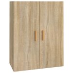 Vidaxl armoire murale suspendue ch�ne sonoma 69, 5x34x90 cm