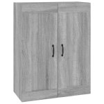 Vidaxl armoire murale suspendue sonoma gris 69, 5x32, 5x90 cm