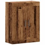 Vidaxl armoire murale vieux bois 69, 5x34x90 cm bois d'ing�nierie