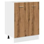 Vidaxl meuble bas  lyon  chne artisanal 60 x 46 x 81, 5 cm bois d'ingnierie