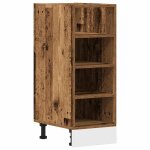 Vidaxl meuble bas riga bois ancien 30 x 44, 5 x 81, 5 cm bois d'ingénierie Vidaxl meuble bas riga bois ancien 30 x 44, 5 x 81, 5 cm bois d'ingénierie