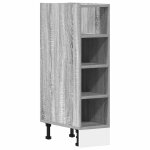 Vidaxl meuble bas riga gris sonoma 20 x 44, 5 x 81, 5 cm bois d'ingénierie Vidaxl meuble bas riga gris sonoma 20 x 44, 5 x 81, 5 cm bois d'ingénierie