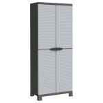 Vidaxl armoire en plastique 68x39x171, 5 cm
