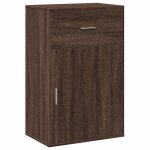 Vidaxl armoire de rangement ch�ne marron 56, 5x39x90 cm bois ing�nierie