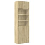 Vidaxl armoire de rangement ch�ne sonoma 70x42, 5x225 cm