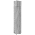Vidaxl armoire de rangement mince sonoma gris 40x42, 5x225 cm