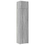 Vidaxl armoire de rangement mince sonoma gris 50x42, 5x225 cm
