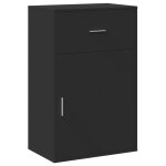 Vidaxl armoire de rangement noir 56, 5x39x90 cm bois d'ingénierie Vidaxl armoire de rangement noir 56, 5x39x90 cm bois d'ingénierie