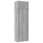 Vidaxl armoire de rangement sonoma gris 70x42, 5x225 cm