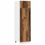 Vidaxl armoire rfrigre  lyon  bois ancien 60 x 57 x 207 cm bois d'ingnierie