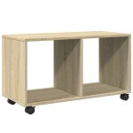 Vidaxl armoire  roulettes chne sonoma 72x33x42, 5cm bois d?ingnierie