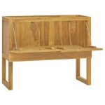 Vidaxl armoire de salle de bain 90x40x75, 5 cm bois de teck solide