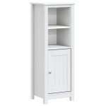 Vidaxl armoire de salle de bain berg blanc 40x34x110 cm pin massif