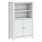 Vidaxl armoire de salle de bain berg blanc 69, 5x34x110 cm pin massif