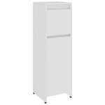 Vidaxl armoire de salle de bain blanc 30x30x95 cm bois d'ing�nierie
