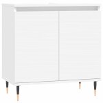 Vidaxl armoire de salle de bain blanc 58x33x60 cm bois d'ing�nierie