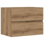 Vidaxl armoire de salle de bain ch�ne artisanal bois d'ing�nierie