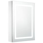 Vidaxl armoire de salle de bain  miroir led 50x13x70 cm