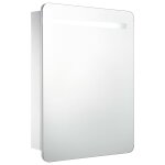 Vidaxl armoire de salle de bain  miroir led 60x11x80 cm