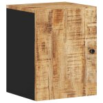 Vidaxl armoire de salle de bain murale 38x33x48cm bois massif manguier