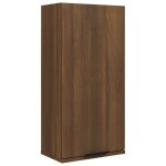 Vidaxl armoire de salle de bain murale ch�ne marron 32x20x67 cm