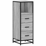 Vidaxl armoire de salle de bain sonoma gris 35x37, 5x100 cm