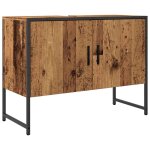 Vidaxl armoire de salle de bain vieux bois 80x33x60 cm bois ing�nierie