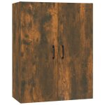 Vidaxl armoire suspendue chne fum 69, 5x34x90 cm bois d'ingnierie