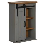 Vidaxl armoire suspendue halden porte coulissante gris 49x22, 5x70 cm Vidaxl armoire suspendue halden porte coulissante gris 49x22, 5x70 cm