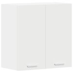Vidaxl armoire suspendue  lyon  blanc brillant 60 x 31 x 60 cm bois d'ing�nierie