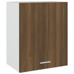 Vidaxl armoire suspendue  lyon  ch�ne brun 50 x 31 x 60 cm bois d'ing�nierie