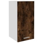 Vidaxl armoire suspendue  lyon  ch�ne fum� 29, 5 x 31 x 60 cm bois d'ing�nierie