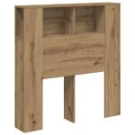 Vidaxl armoire de t�te de lit ch�ne artisanal 100x18, 5x102, 5 cm